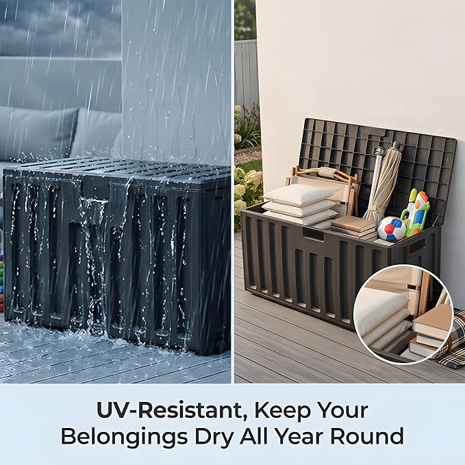 76 Gallon Outdoor Deck Box - Image 4