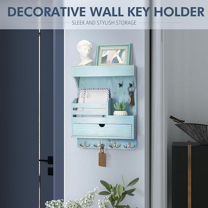 Rebee Vision Farmhouse Key Holder Wall Mount - Image 4