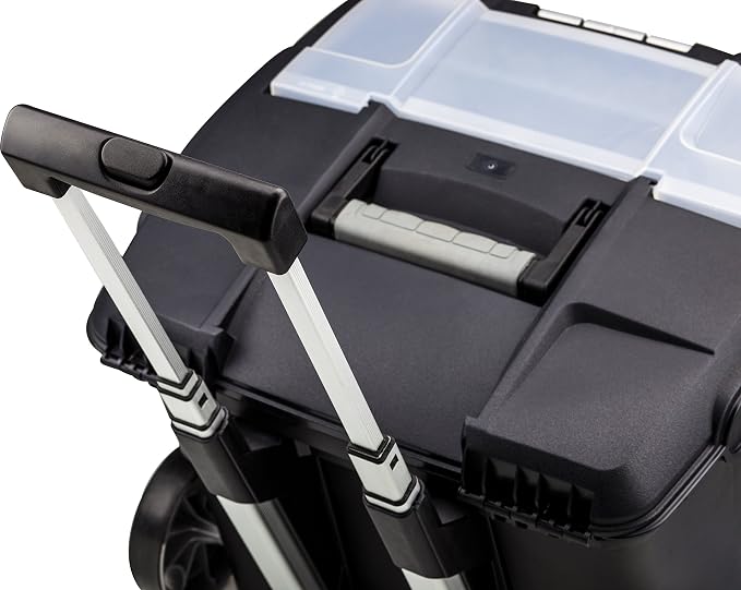 Storex Premium File Storage Box on Wheels - Image 5