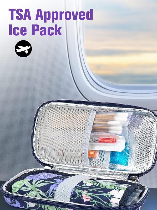 4 Pack Ice Pack for Insulin Cooler Travel Case - Image 5