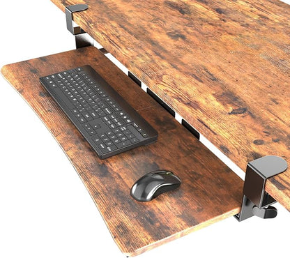 Extra Large Keyboard Tray Under Desk by UPGRAVITY