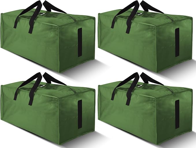 4 Pack Large Strong Moving Bags by HOMESURE