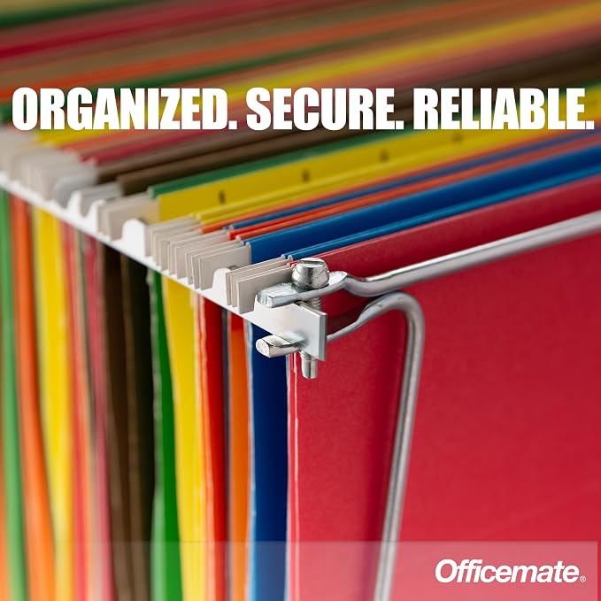 Officemate Hanging File Frame, Letter Size, Adjustable 14 to 18-Inches - Image 6