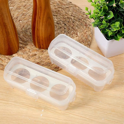 2 PCS Boiled Egg Container Boiled Egg Carrier Camping Eggs Carrier Container - Image 5