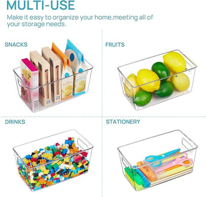 Vtopmart Clear Plastic Pantry Organizer Bins, Countertops, Freezer Organization - Image 7