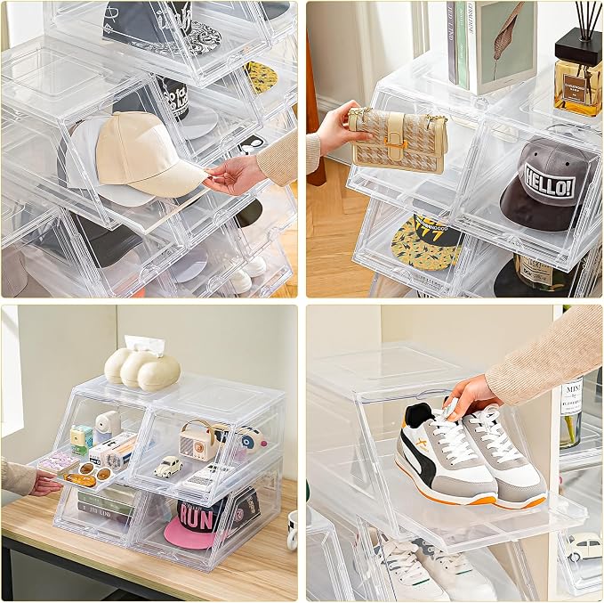 Amllas 2 Pack Stackable Hat Organizer - Image 7