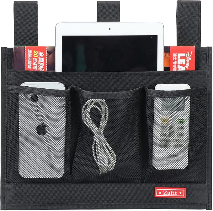 Hanging Bedside Caddy, Bedside Storage Organizer - Image 3