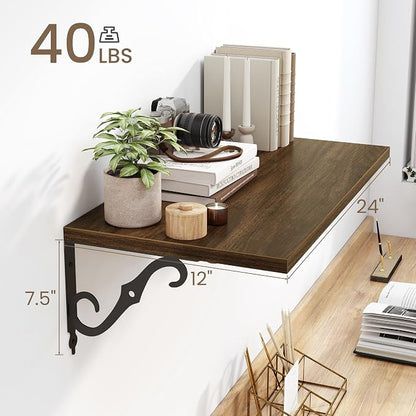 Floating Shelves for Wall, 12 Inch Deep Floating Shelf - Image 3