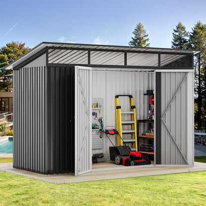 DWVO 9x4 FT Outdoor Storage Shed - Image 2