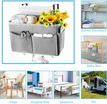 Bedside Storage Organizer 5 Pockets - Image 6