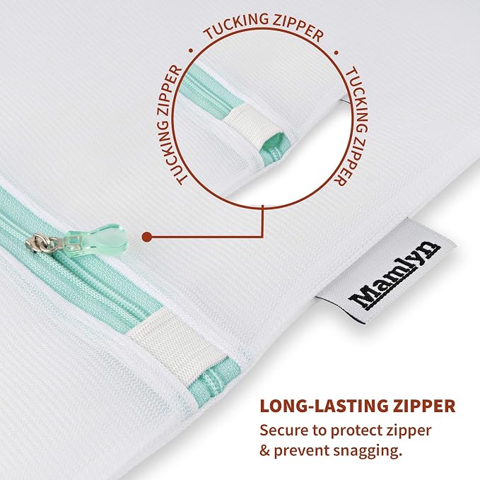 Mamlyn Mesh Laundry Bag for Delicates, Wash Bag for Underwear and Lingerie - Image 4