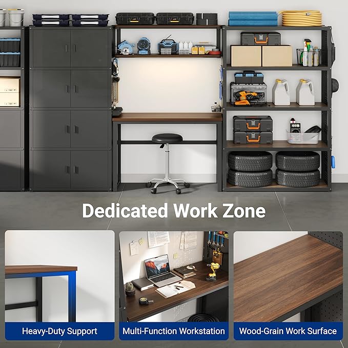 FLEXIMOUNTS 117" W Modular Garage Storage Cabinet - Image 3