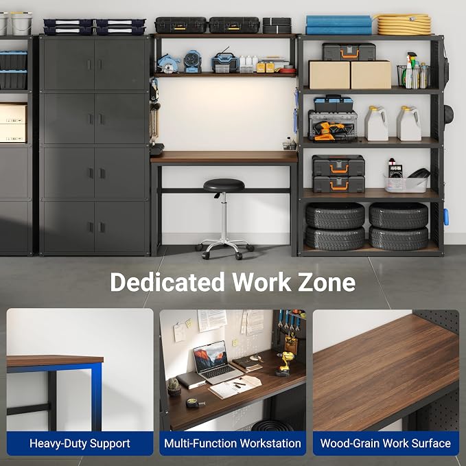 FLEXIMOUNTS 117"W Modular Garage Storage Cabinet - Image 3