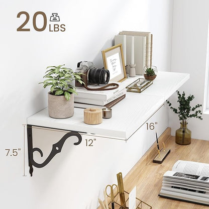16 Inch Deep Floating Shelves for Wall, 12 Inch Deep Floating Shelf - Image 3