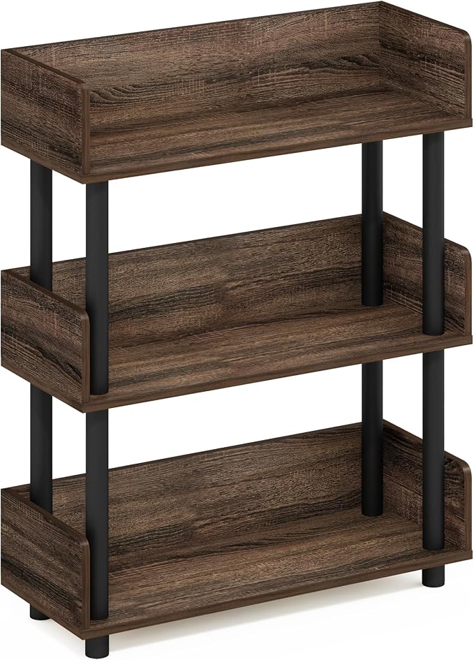 Furinno TURN-N-TUBE Display Shelf, 3-Tier Storage Shelves - Image 6