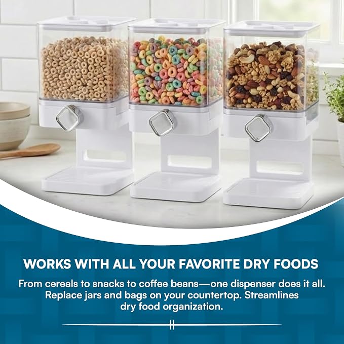 Zevro Compact Dry Food Dispenser, Single Control - Image 7