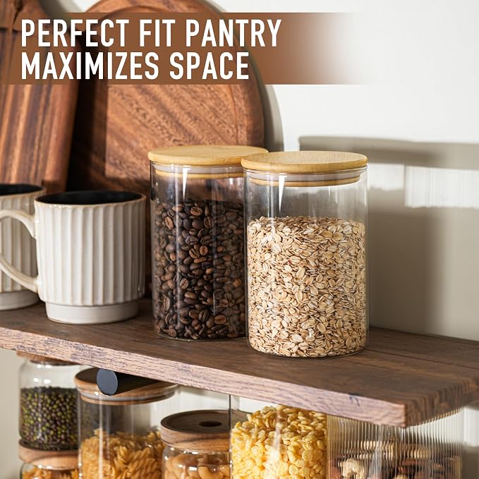 32oz Straight Cylindrical Airtight Storage Containers - Image 6