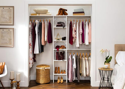 ClosetMaid SuiteSymphony Wood Closet Organizer Starter Kit - Image 7