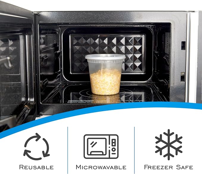 EDI Plastic Deli Food Storage Containers - Image 3