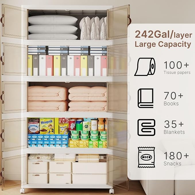 1120QT Extra Large Stackable Storage Bins - Image 3