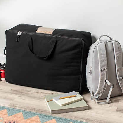 Soft Canvas Storage Bags with Zipper. Thick Breathable - Image 2