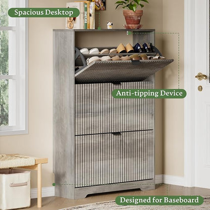 Xixini Shoe Storage Cabinet for Entryway - Image 4