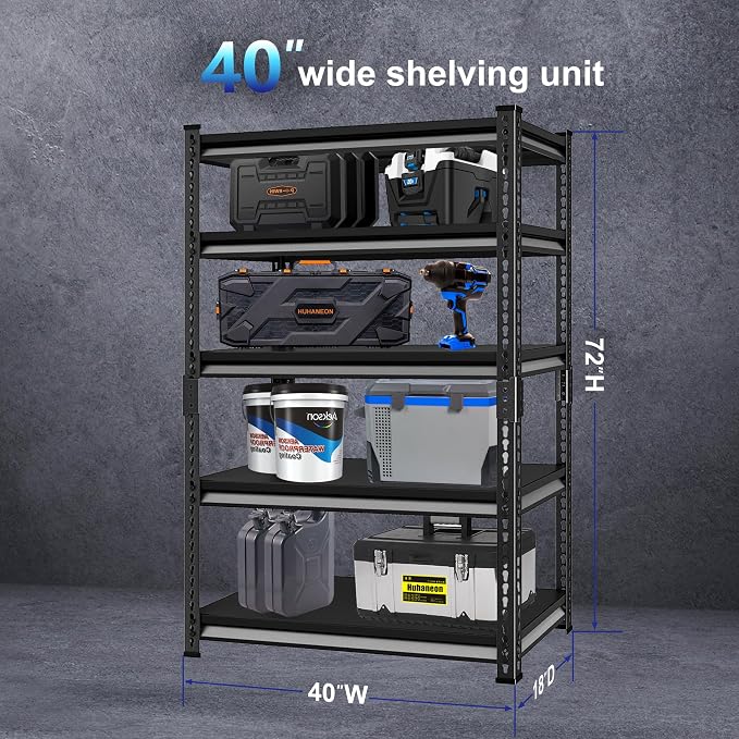 Heavy Duty Garage Shelves - Image 2
