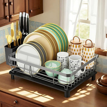 MOUKABAL Dish Drying Rack, Dish Rack, Large Dish Racks by MOUKABALGREATHELPER