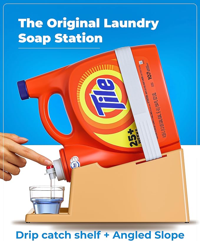 TidyFriend Laundry Detergent Holder Stand Organizer - Image 7