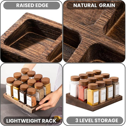 Yangbaga 24Pcs Glass Spice Jars - Image 3