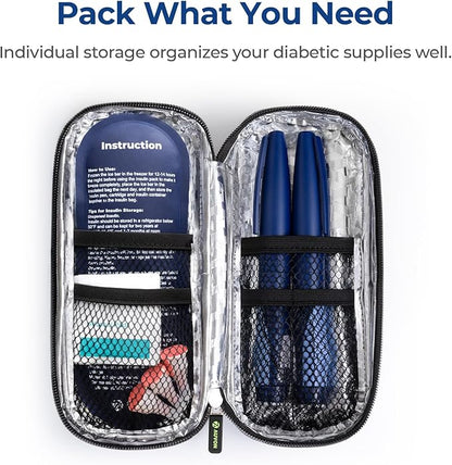 AUVON Insulin Pen Cooler Travel Case - Image 3