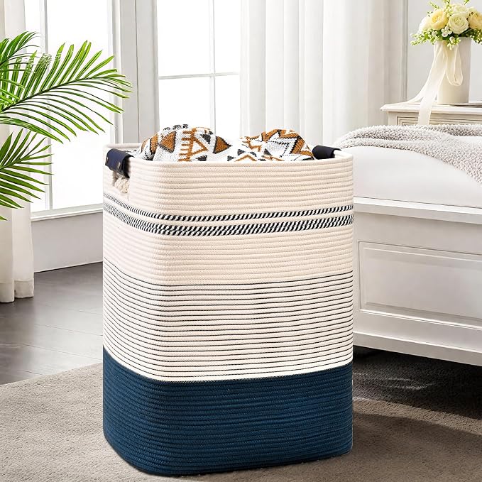 Laundry Hamper, 85L Tall Laundry Basket - Image 2