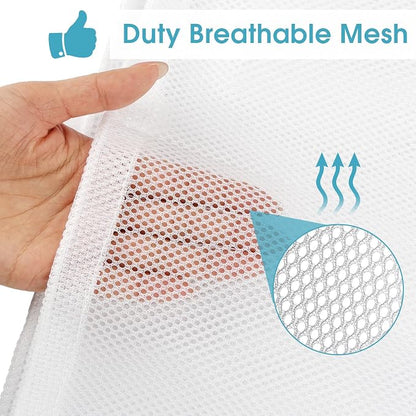 3 Pack Mesh Laundry Bags, 23 x 34 Inches Heavy Duty Mesh Laundry Bag, Large - Image 3