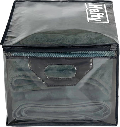 Hefty Large Flexible Tote with Breathable Mesh, Double Zipper, 2 Handles – Ideal - Image 7