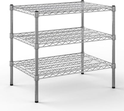 21" Deep x 30" Wide x 27" Height Wire Shelving Kit | 3-Tier | NSF Commercial by Regal+Altair