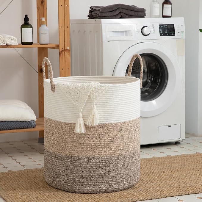 OIAHOMY 100L Laundry Hamper, Dirty Clothes Hamper - Image 2