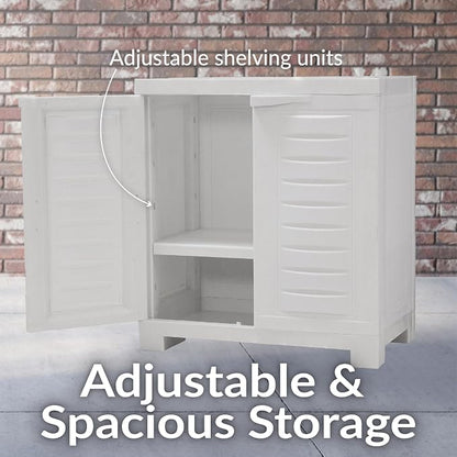 Sunnydaze 25.5" Garage Storage Cabinet - Image 4