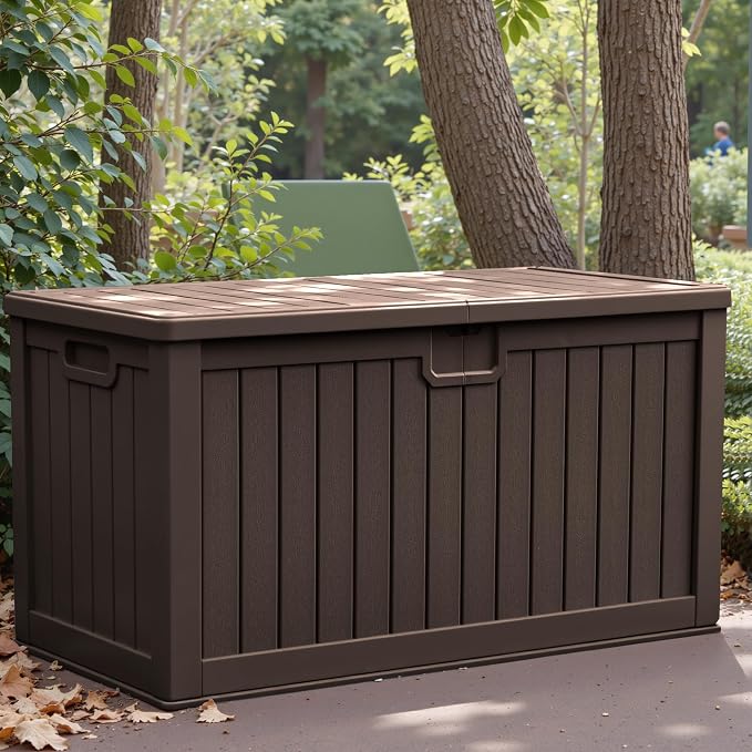 Greesum 230 Gallon HDPE Outdoor Storage Box - Image 3