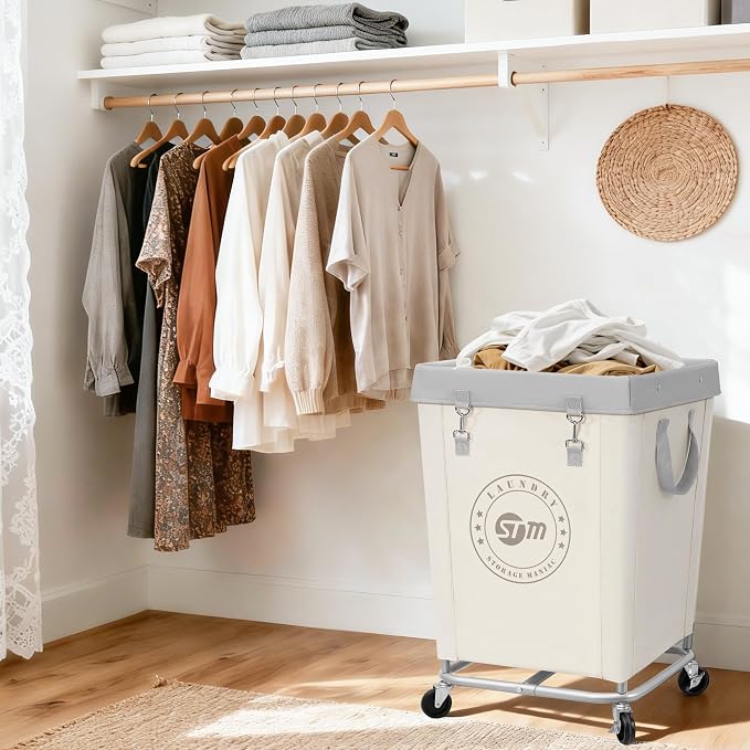 STORAGE MANIAC Commercial Laundry Hamper - Image 2