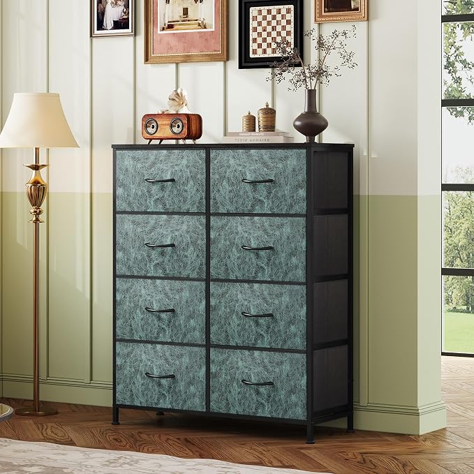 WLIVE Fabric Dresser for Bedroom, Tall Dresser - Image 2