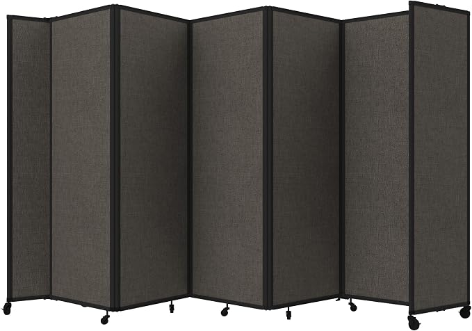 Versare Room Divider 360 Portable Wall Partition | Folding Panels | Large by VERSARE