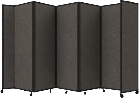 Versare Room Divider 360 Portable Wall Partition | Folding Panels | Large by VERSARE