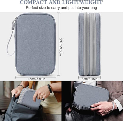 FYY Electronic Organizer, Large Travel Cable Organizer Bag Pouch Electronic - Image 2