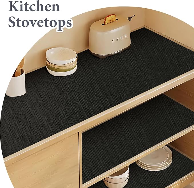 Shelf Liners for Kitchen Cabinets 17in x 30FT, Non Adhesive Drawer Liner Pure - Image 3
