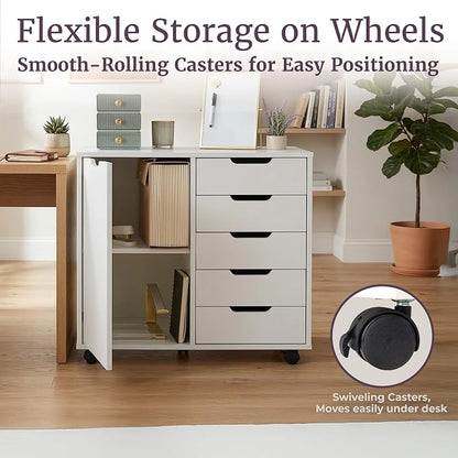 5 Drawer Office Storage Cabinet - Image 7