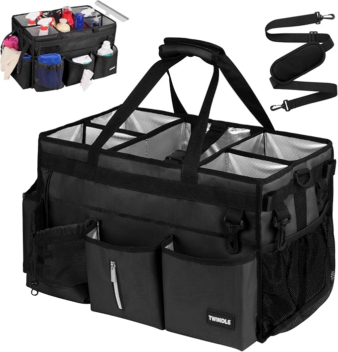 Extra Large Cleaning Caddy Bag by TWINDLE