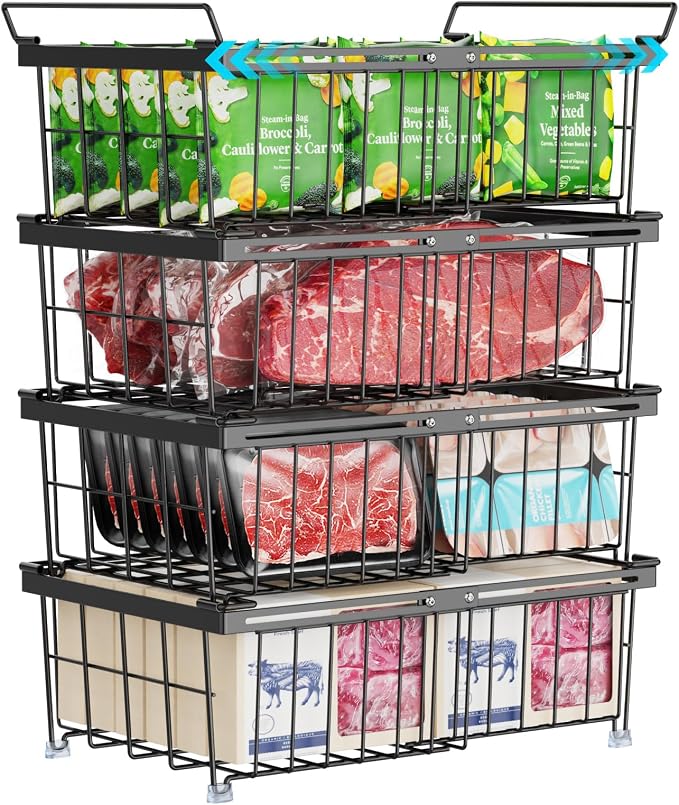 iSPECLE Freezer Organizer Bins by iSPECLE