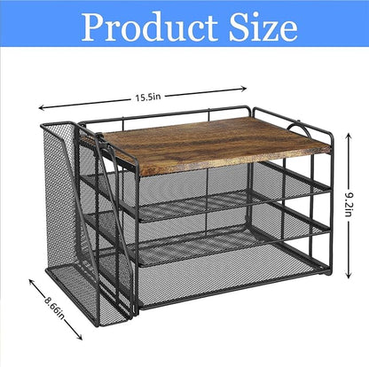 gianotter Wood Paper Organizer - Image 4