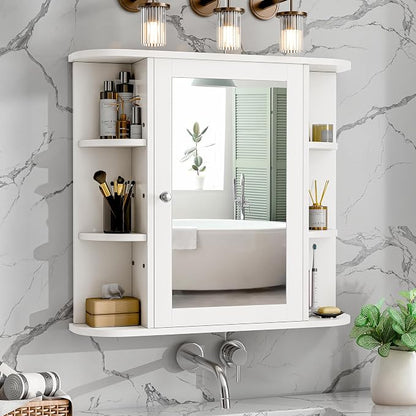 Bathroom Medicine Cabinet, Bathroom Mirror Cabinet Wall Mounted - Image 7