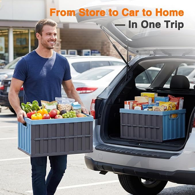 Citylife 64L Collapsible Storage Bins - Image 7